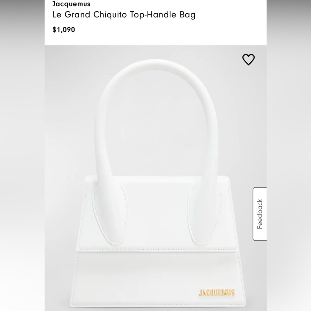 Jacquemus Le Grand Chiquito Large Leather Handbag - Picture 15 of 16